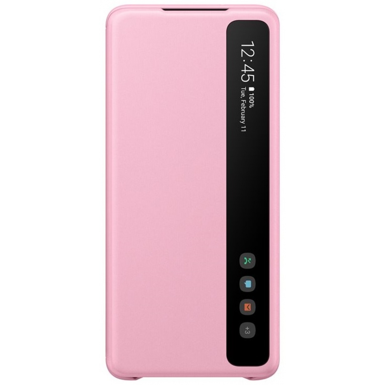 Dėklas G985 Samsung Galaxy S20+ Clear View Cover Pink